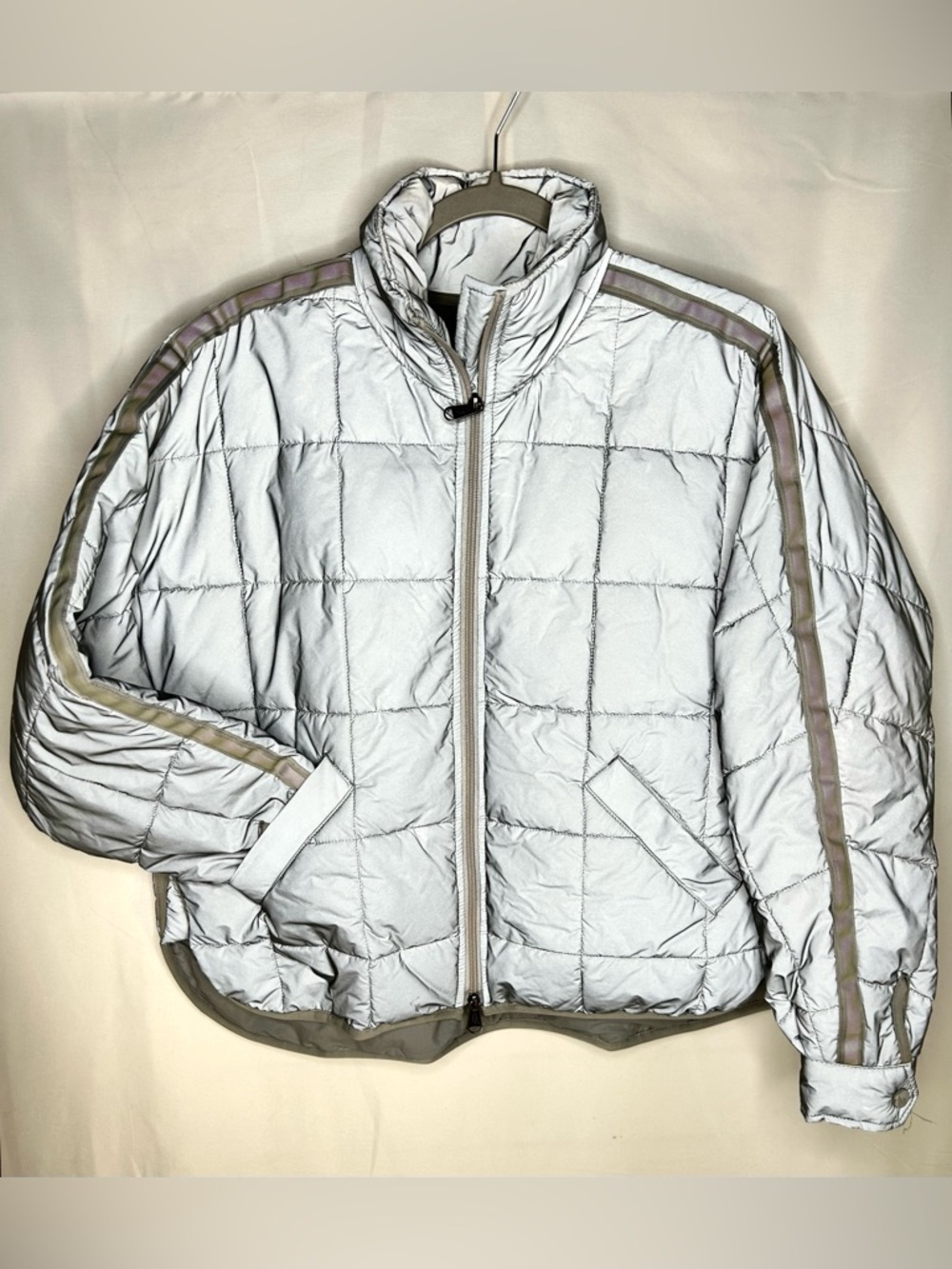 Pippa Reflective Packable Puffer Jacket - Size XS